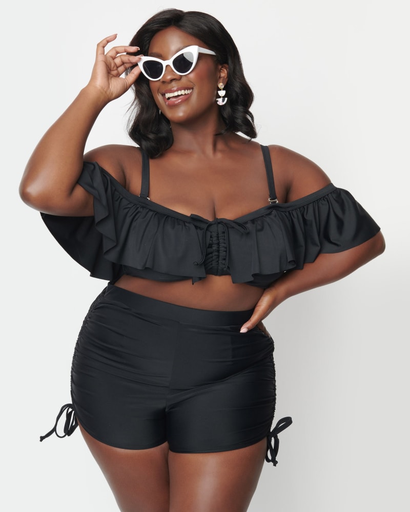 Vintage swim shorts womens cheap
